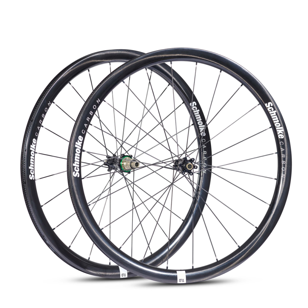 Schmolke Carbon TLO 37 TLR Disc, CenterLock, DT 180 Ceramic Laufradsatz, Sram XDR