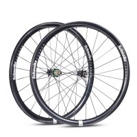 Schmolke Carbon TLO 37 TLR Disc, CenterLock, DT 180 Ceramic Laufradsatz, Sram XDR