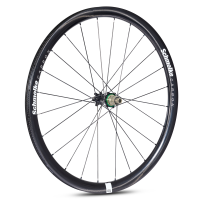 Schmolke Carbon TLO 37 TLR Disc, CenterLock, Extralite SPD 3+ Ceramic, Laufradsatz, Black Edition, Sram XDR