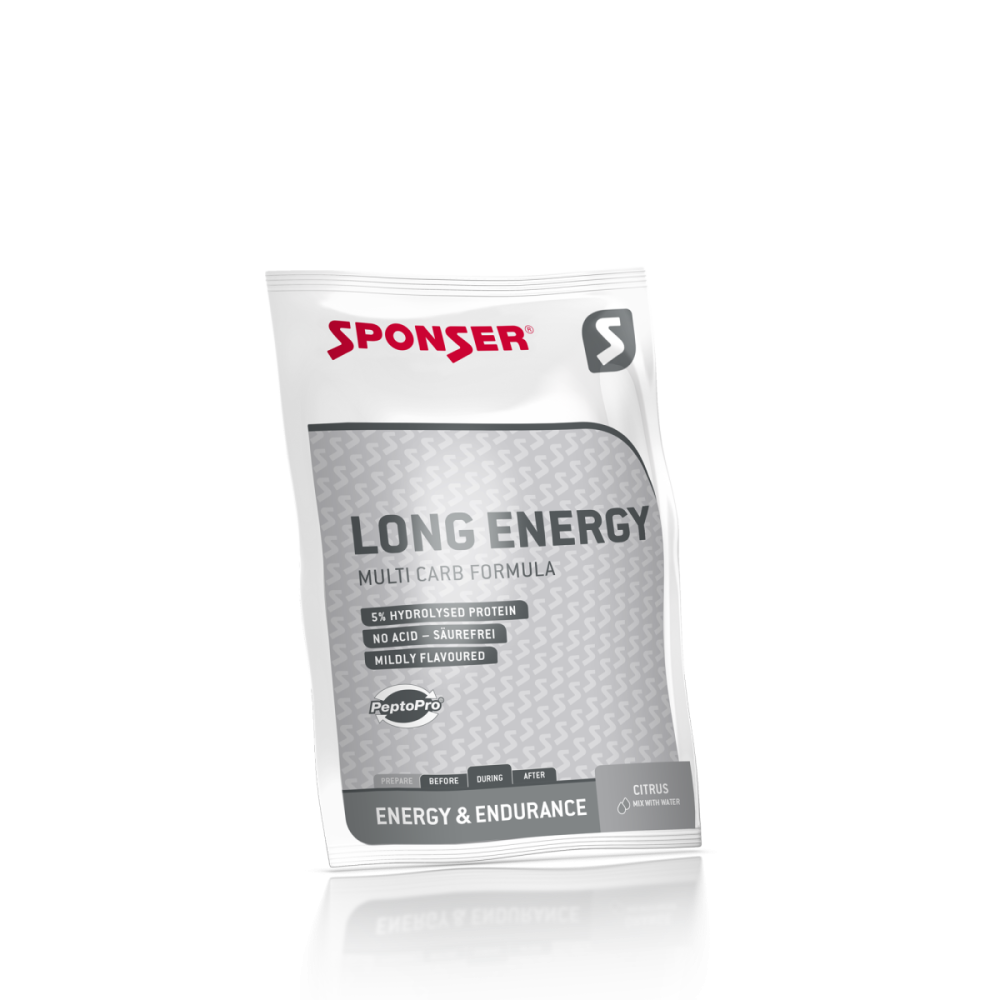 Sponser Long Energy, 60g Sachet, Citrus