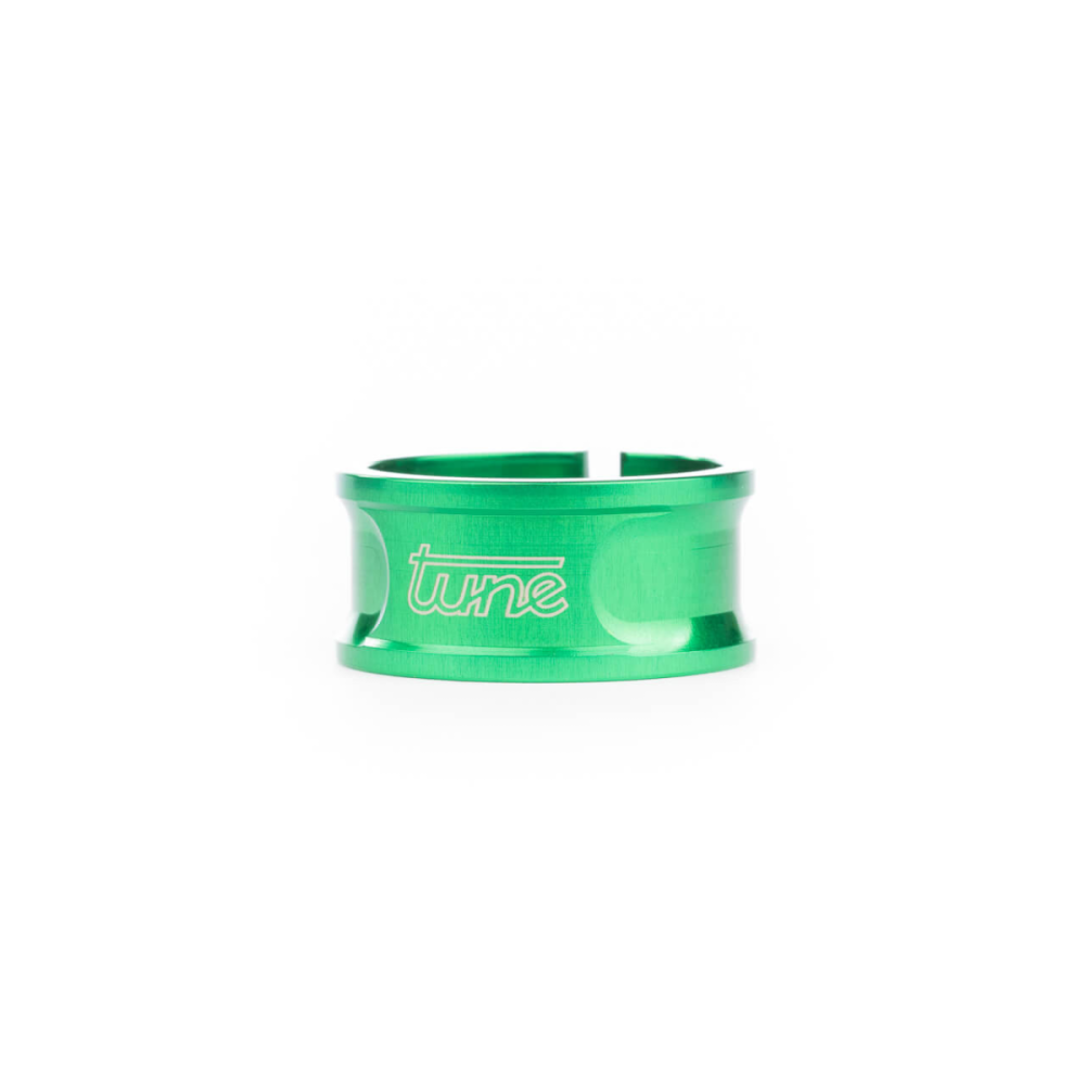 Tune Schraubwürger, Sattelklemme zum Schrauben, Durchmesser 30.0mm, Giftgrün - froggy green - vert