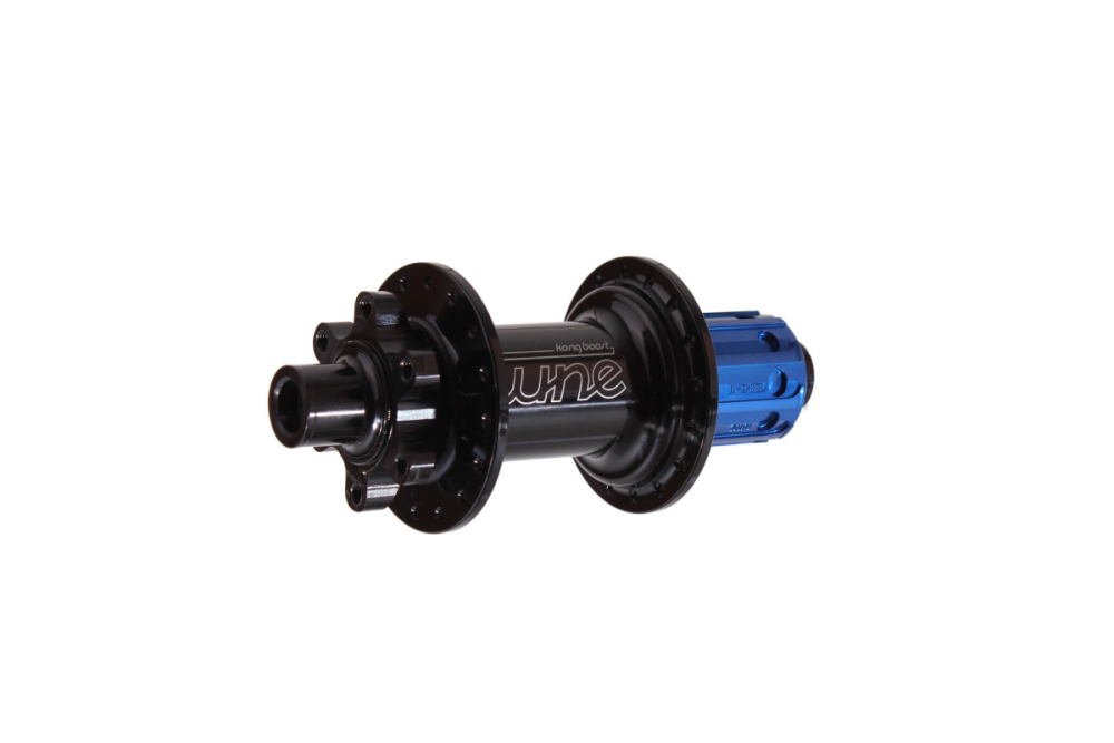 Tune TUNE, Rear-Nabe, 6 Loch Bremsaufnahme, 12x142mm, 24 Speichenlöcher, Shimano HG11, schwarz