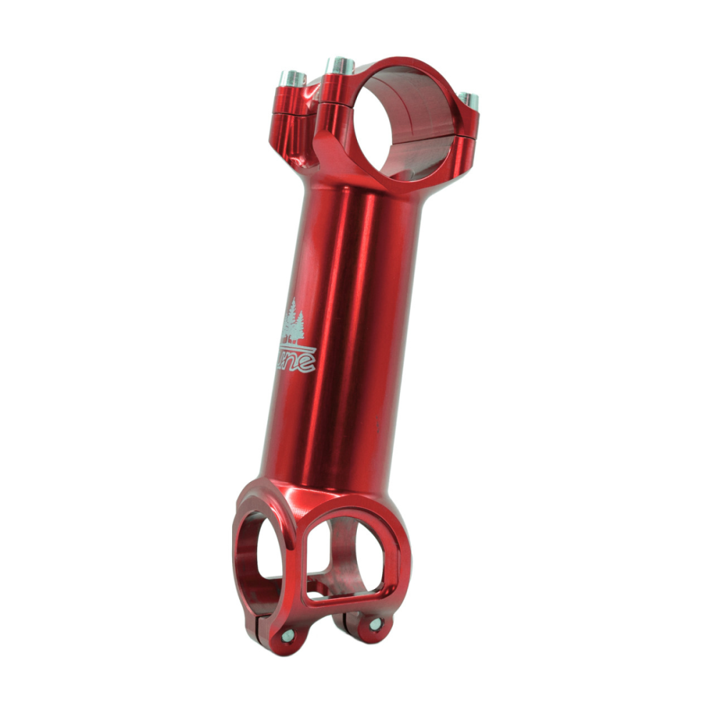 Tune Vorbau Geiles Teil 4.0, Diameter 31,8mm, Länge 120mm, 8 Grad, OVERSIZE, Rot - red - rouge