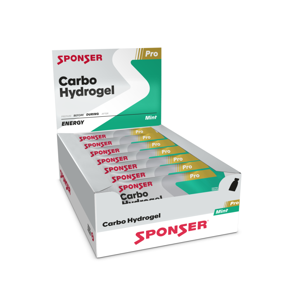 Sponser Carbo Hydrogel Mint - Display (20 x 60 g)
