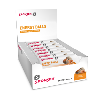 Sponser Energy Balls - Display (18 x 45 g) - ohne Süssstoffe Energieriegel, Blueberry, Display 18 x 45g