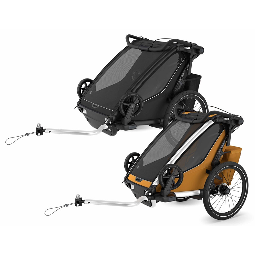 Thule Anhänger Chariot SPORT 2, double, Schwarz