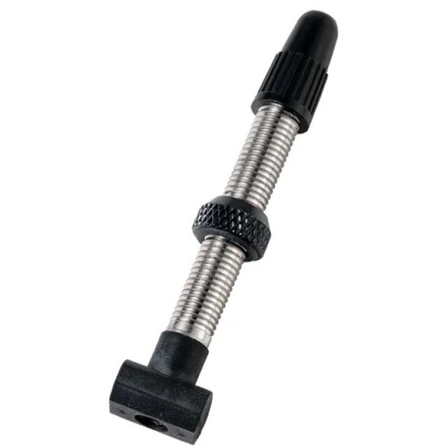 DT Swiss Tubeless Ventil R6.5 40mm, 1 Stk, silber