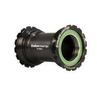 Enduro Bearings  Enduro Bearings Tretlager T47 Internal A/C SS, T47 - BB30 Black 30mm 90mm or shorter