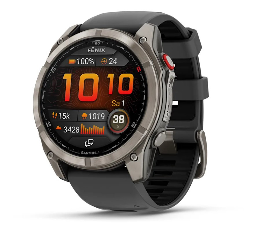 Garmin fēnix® 8 Pro – 51 mm, AMOLED, Graphit/Titanium
