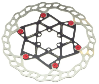 Galfer Floating Wave DB013FLWR 6 Loch 180mm x 2.0mm red Bremsscheibe