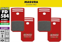 Galfer Advanced FD584 Magura Gustav Pro Bremsbeläge