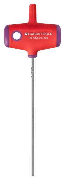 PB Swiss Tools PB 1206 Grösse 2.5/100 mm Quergriff Innensechskant-Schraubenzieher