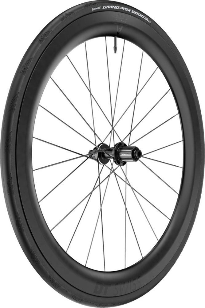 DT Swiss ARC 1100 DICUT Laufrad 700C CL 55 142/12 HG/XDR WTS Black on Black Edition