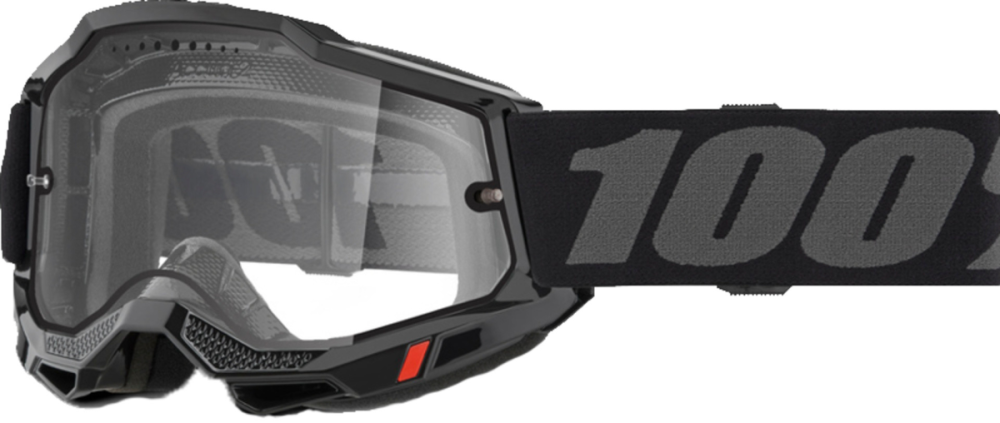 100percent Goggle Accuri 2 Enduro MTB Black - Clear Lens