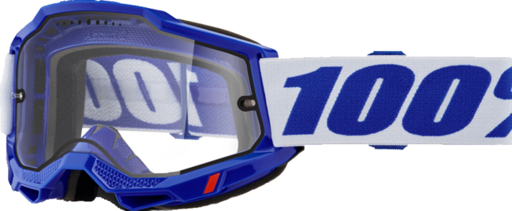 100percent Goggle Accuri 2 Enduro MTB Blue - Clear Lens