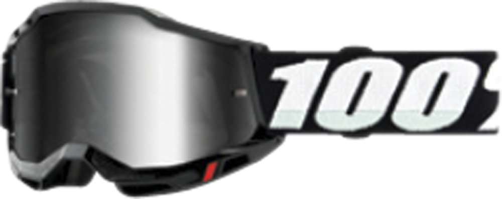 100percent Goggle Accuri 2 Junior Black - Mirror Silver Lens