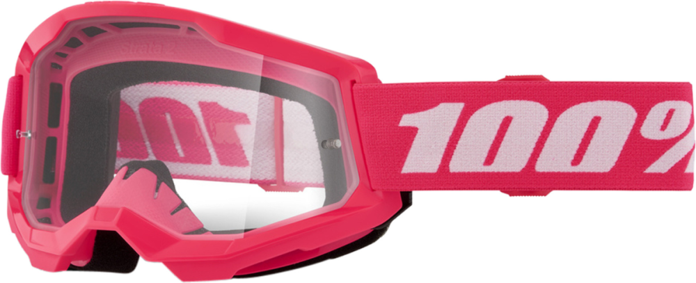 100percent STRATA 2 JUNIOR Goggle Pink - Clear Lens