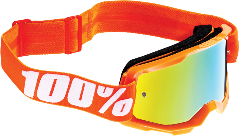 100percent Goggle Strata 2 Junior Orange - Mirror Gold