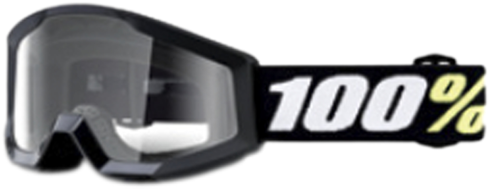 100percent Goggle Strata Mini Black - Clear Lens
