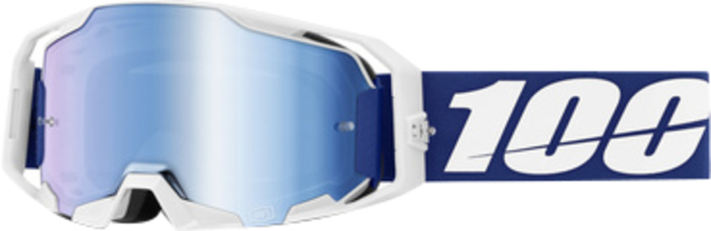 100percent Goggle ARmatic Blue - Mirror Blue Lens