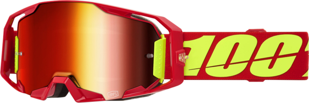 100percent Goggle ARmatic Red - Mirror Red Lens