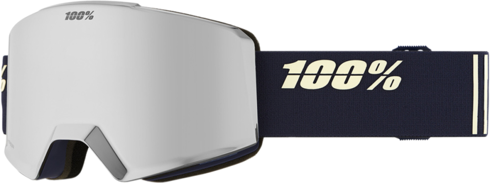 100percent Norg Hiper Goggle Steel - Mirror Silver Lens