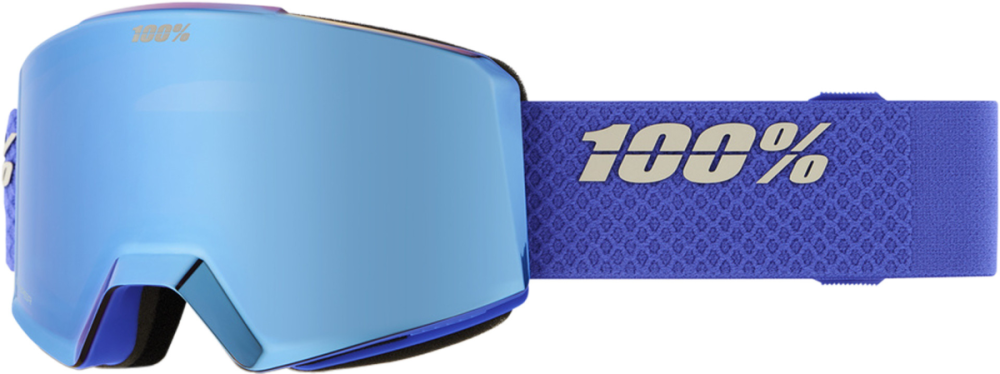 100percent Norg Hiper Goggle Tarheel - Mirror Blue Lens