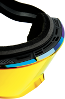 100percent NORG HiPER Goggle Black/Red - Mirror Red Lens