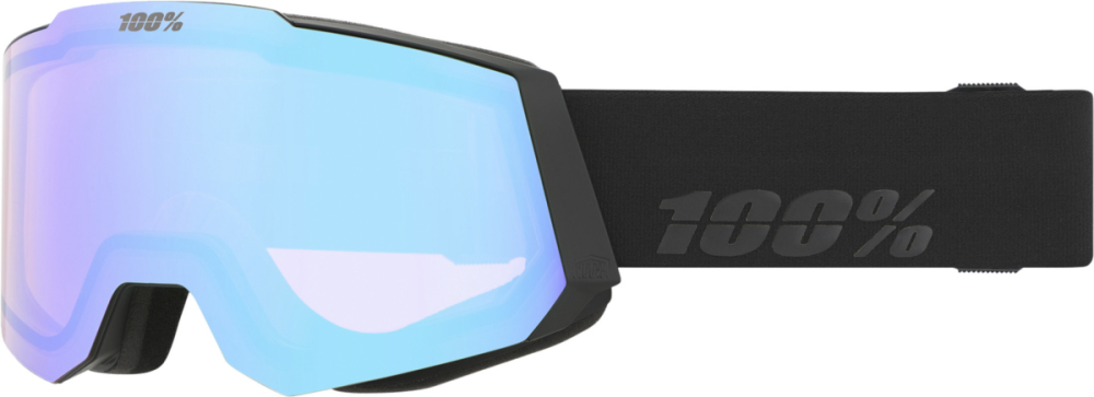 100percent SNOWCRAFT HiPER Goggle Black/Green - Mirror Green Lens