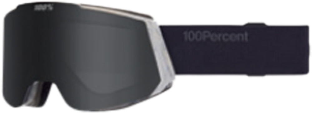 100percent SNOWCRAFT HiPER Goggle Ant - Mirror Black Lens