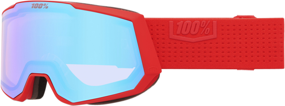 100percent Snowcraft XL Hiper Goggle Hiboo - Mirror Dark Red Lens