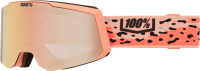 100percent SNOWCRAFT S HiPER Goggle Safari - Mirror Peach Lens