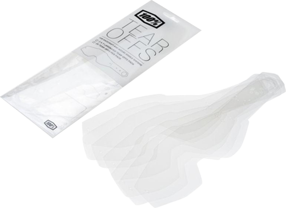 100percent Tear-Offs Laminiert RC1/AC1/ST1 2x7 Stk.