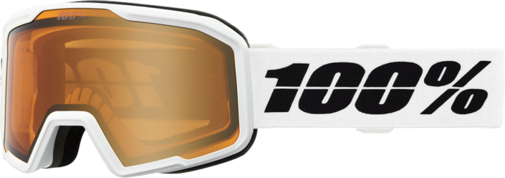 100percent Valnor Goggle Base White - Amber Lens