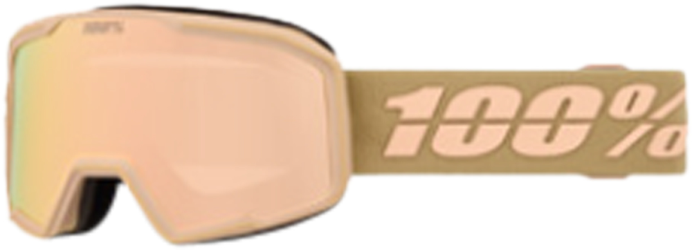 100percent VALNOR II Goggle Trench - Mirror Peach Lens