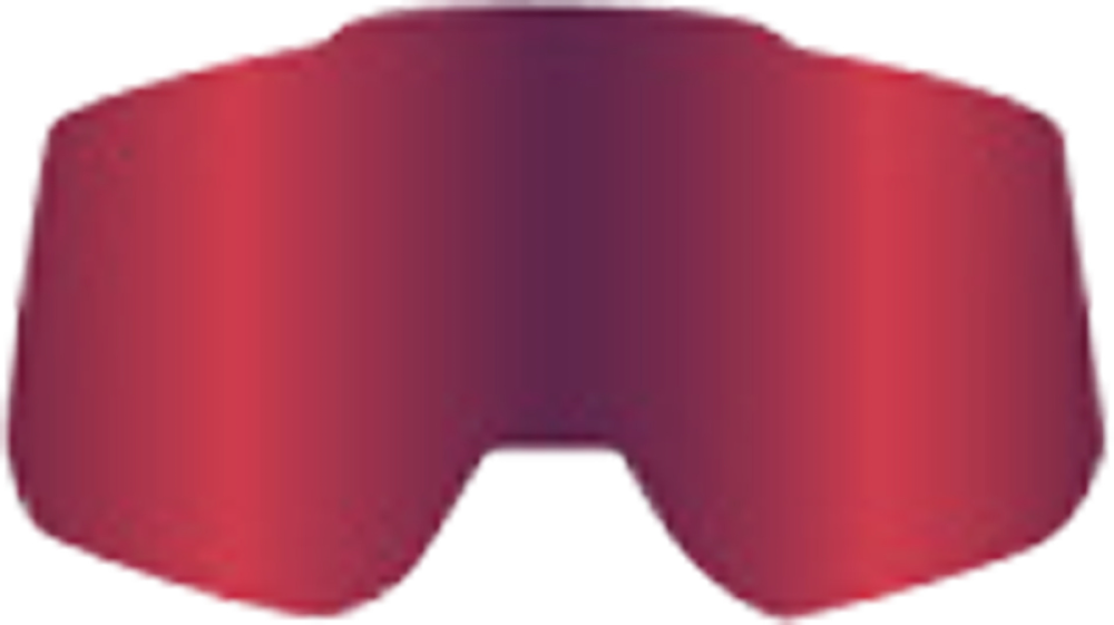 100percent NORG Replacement - HiPER Dual Pane Mirror Dark Red Lens