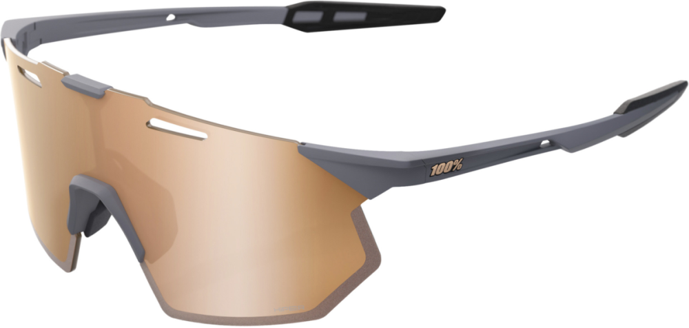 100percent Brille Hypercraft SQ - Soft Tact Grey - HiPER Copper Mirror Lens