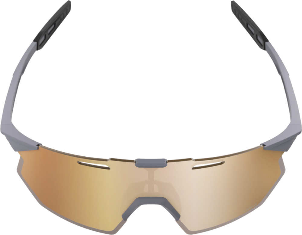 100percent Brille Hypercraft SQ - Soft Tact Grey - HiPER Copper Mirror Lens