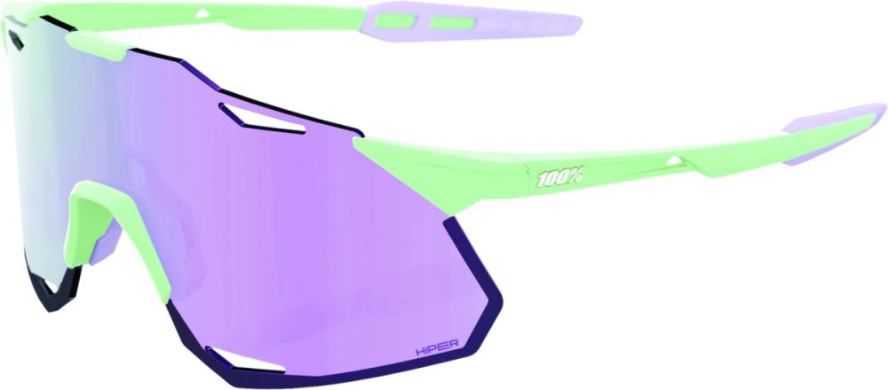 100percent Brille Hypercraft XS Soft Tact Mint HiPER Lavender Mirror Lens