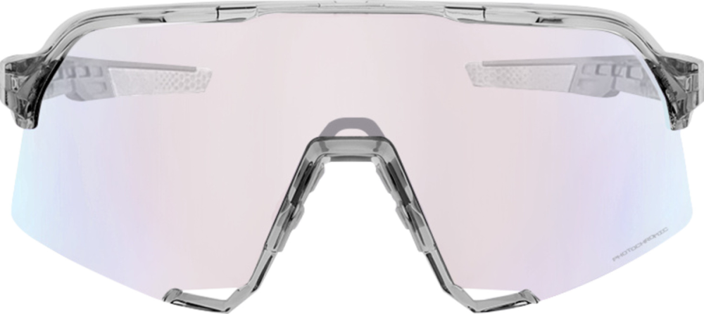100percent Brille S3 - Polished Translucent Grey - Rose Gold Mirror Photochromic Lens