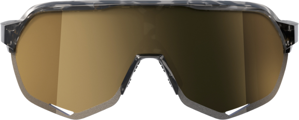 100percent Brille S2 - Gloss Black Havana - Soft Gold Mirror Lens