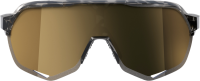 100percent Brille S2 - Gloss Black Havana - Soft Gold Mirror Lens