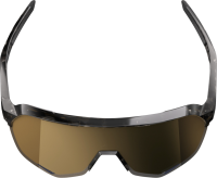 100percent Brille S2 - Gloss Black Havana - Soft Gold Mirror Lens