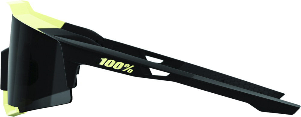 100percent Brille Speedcraft Soft Tact Glow - Black Mirror Lens