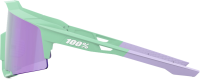 100percent Brille Speedcraft Soft Tact Mint - HiPER Lavender Mirror Lens