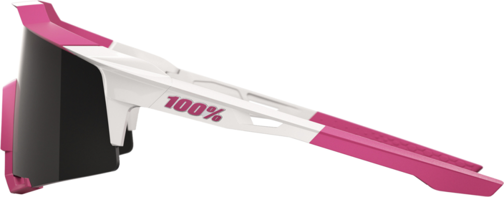 100percent Brille Speedcraft Puddy Pink White - Smoke Lens
