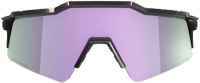 100percent Brille Speedcraft SL - Polished Black - HiPER Polarized Lavender