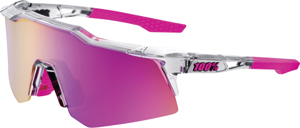 100percent Brille Speedcraft XS - Tokyo Night - Purple Multilayer Mirror Lens