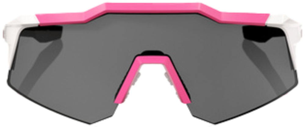 100percent Brille Speedcraft XS - Puddy Pink White - Smoke Lens