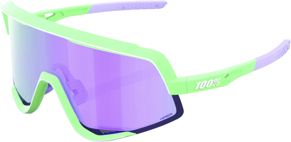 100percent Brille Glendale Soft Tact Mint - HiPER Lavender Mirror Lens